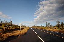 The highway to Hilo